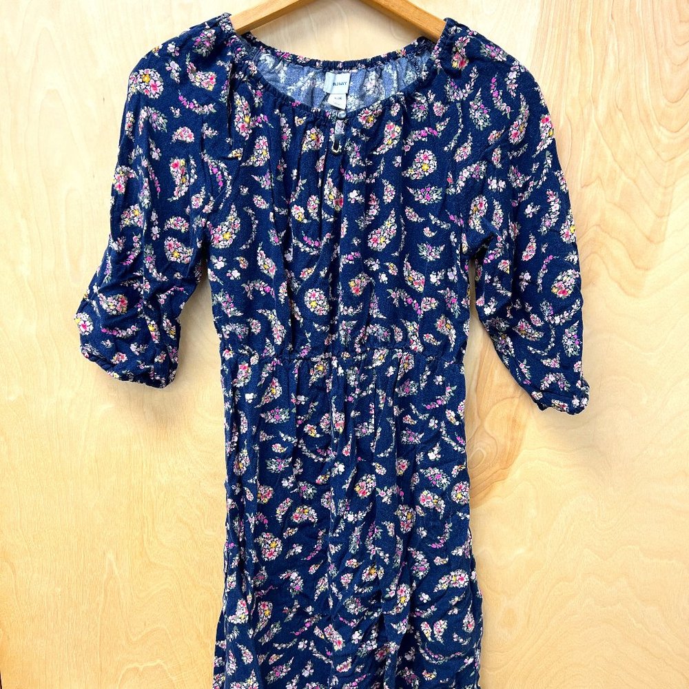 14 Girl's Floral Casual Dresses Set (Brand: Old Navy)